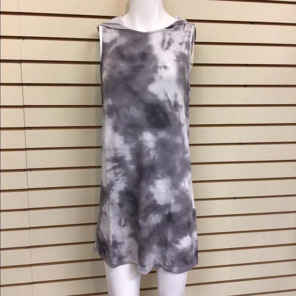 NWT Tresics Swim - Beach hooded mini dress